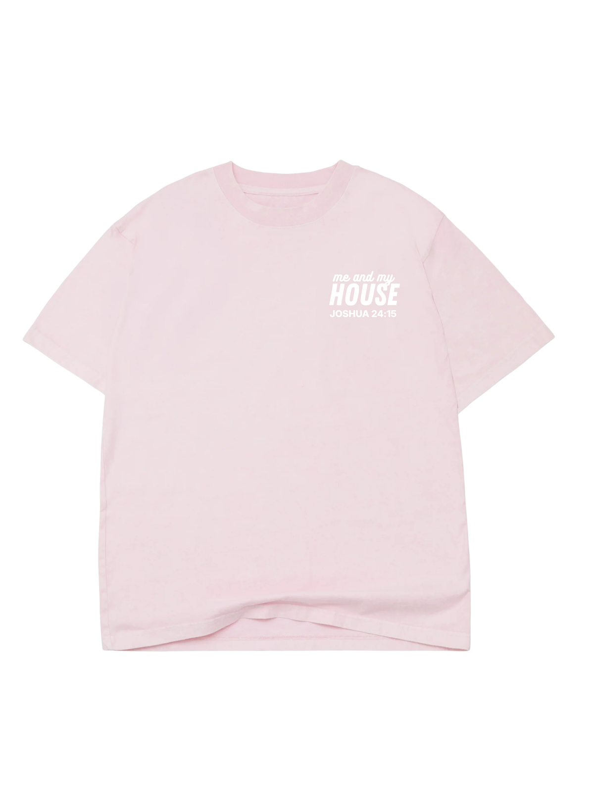 "Me and My House" Oversized Tee - Pink