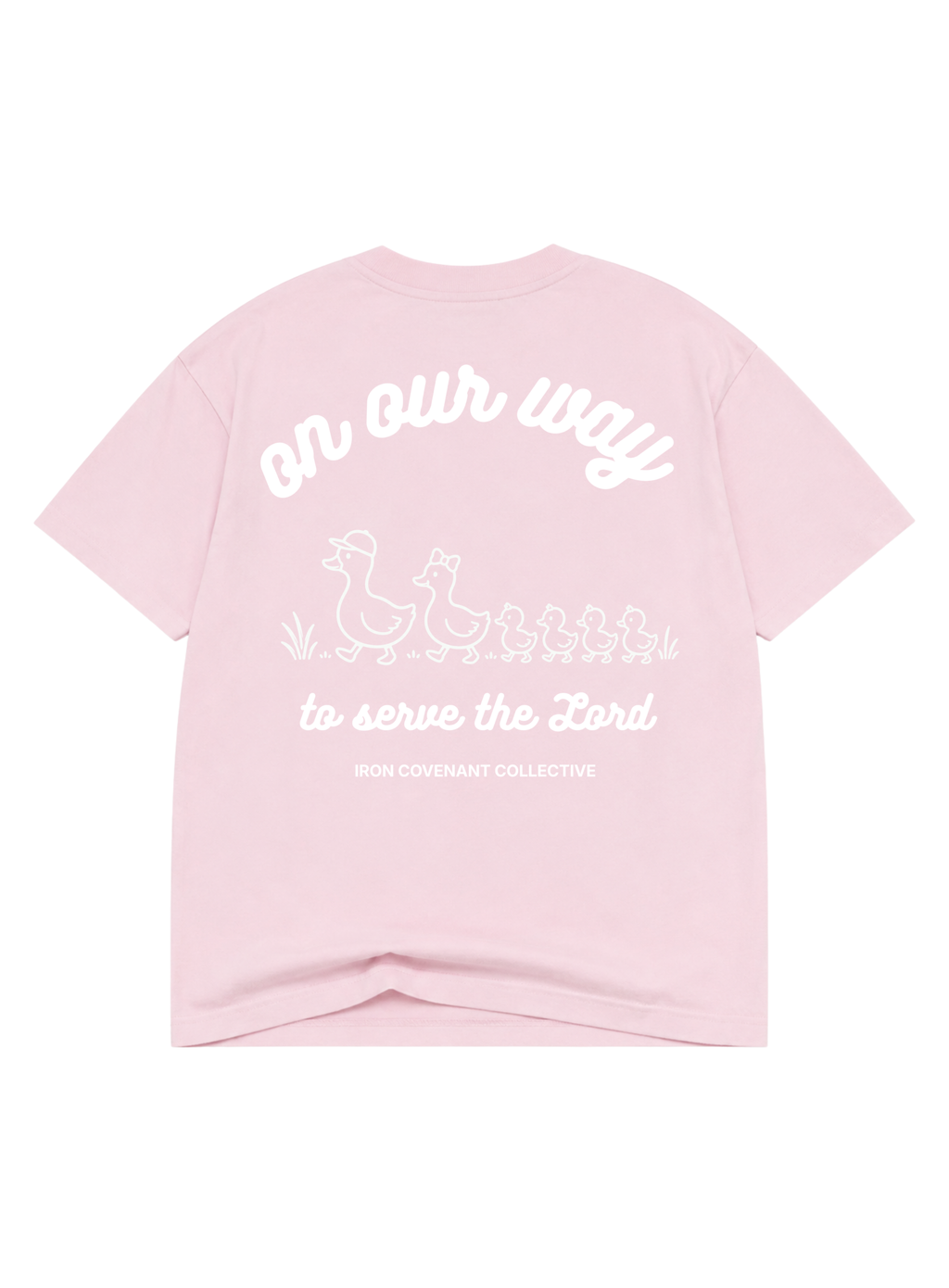 "Me and My House" Oversized Tee - Pink