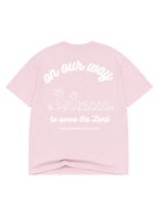 "Me and My House" Oversized Tee - Pink