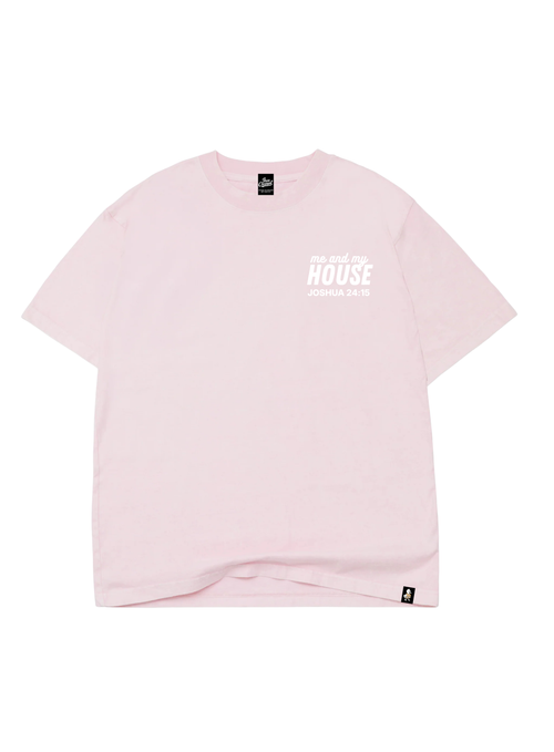 "Me and My House" Oversized Tee - Pink