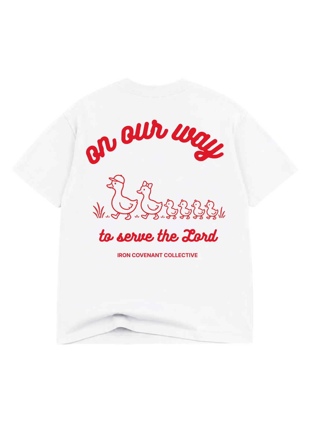 "Me and My House" Oversized Tee - White