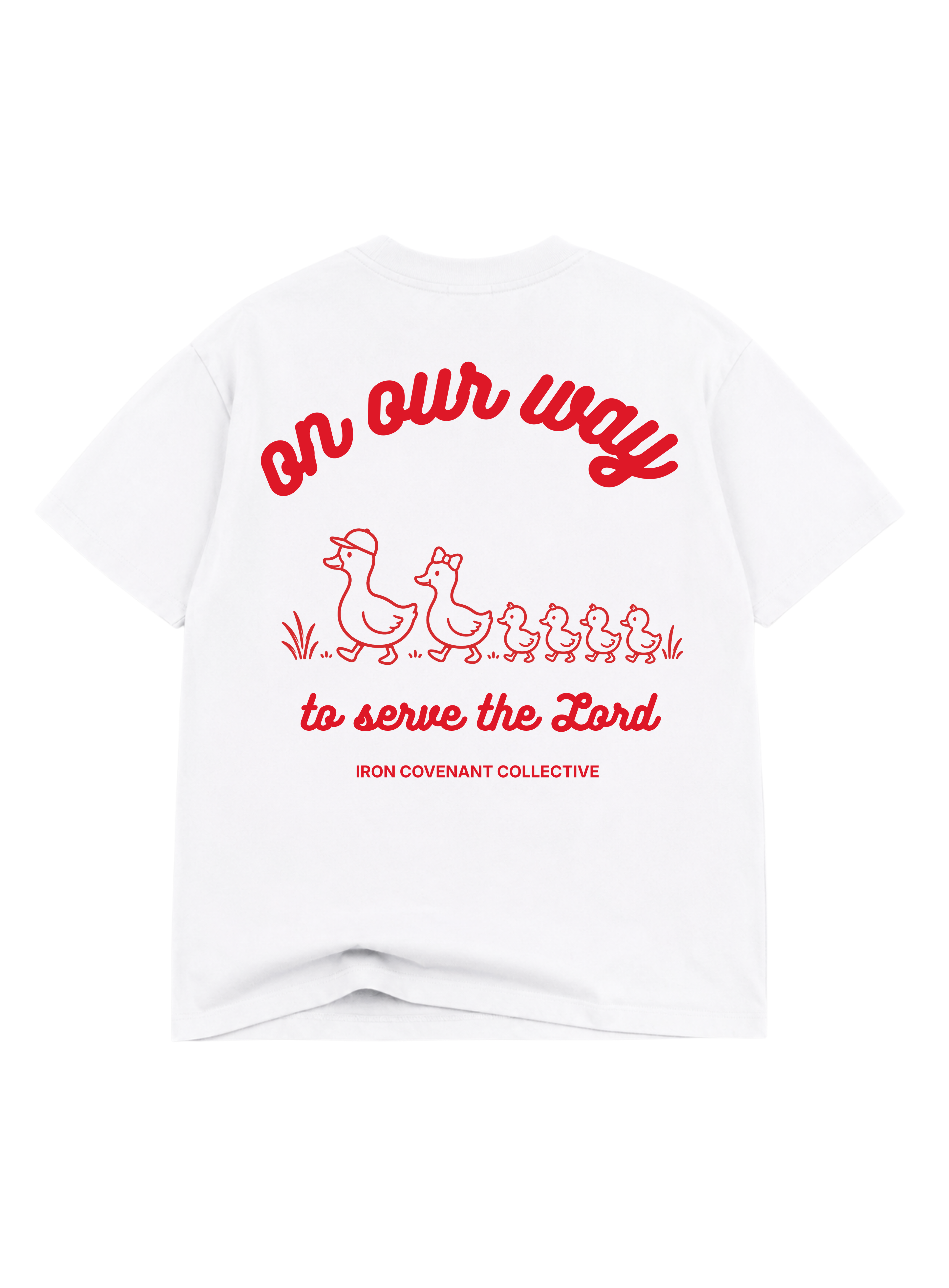 "Me and My House" Oversized Tee - White