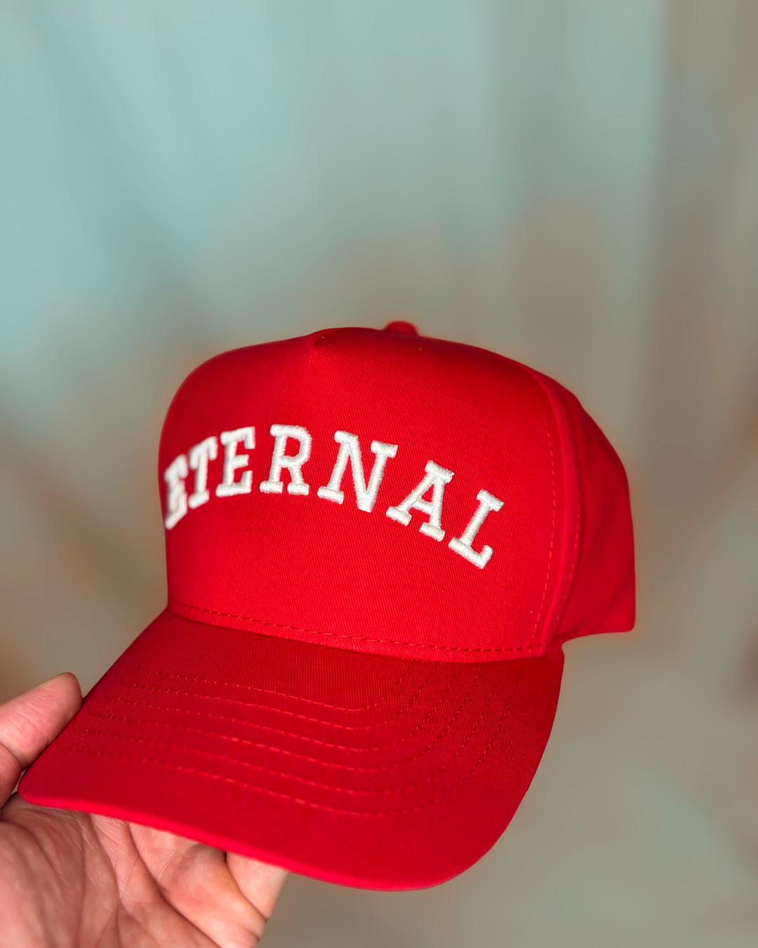 Eternal Life Adult Varsity Hat - Hot Rod