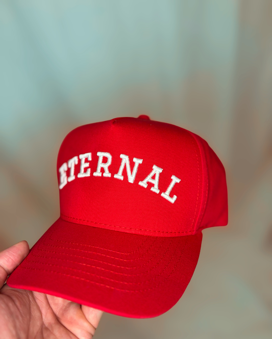 Eternal Life Adult Varsity Hat - Hot Rod