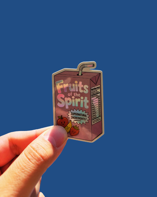 Fruit Juice of the Spirit Sticker