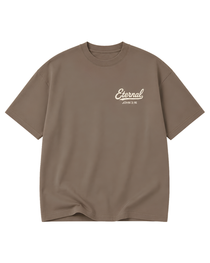 Eternal Life Vintage Tee - "Hot Cocoa"