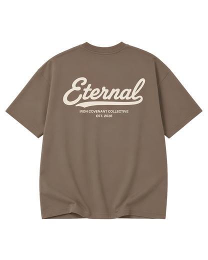 Eternal Life Vintage Tee - "Hot Cocoa"