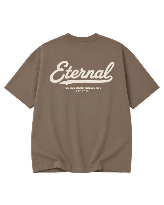 Eternal Life Vintage Tee - "Hot Cocoa"