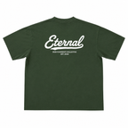 Eternal Life Vintage Tee - Forest Green