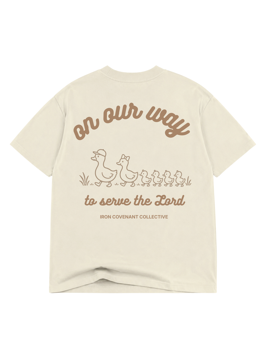 "Me and My House" Oversized Tee - Off White
