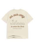 "Me and My House" Oversized Tee - Off White