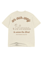 "Me and My House" Oversized Tee - Off White
