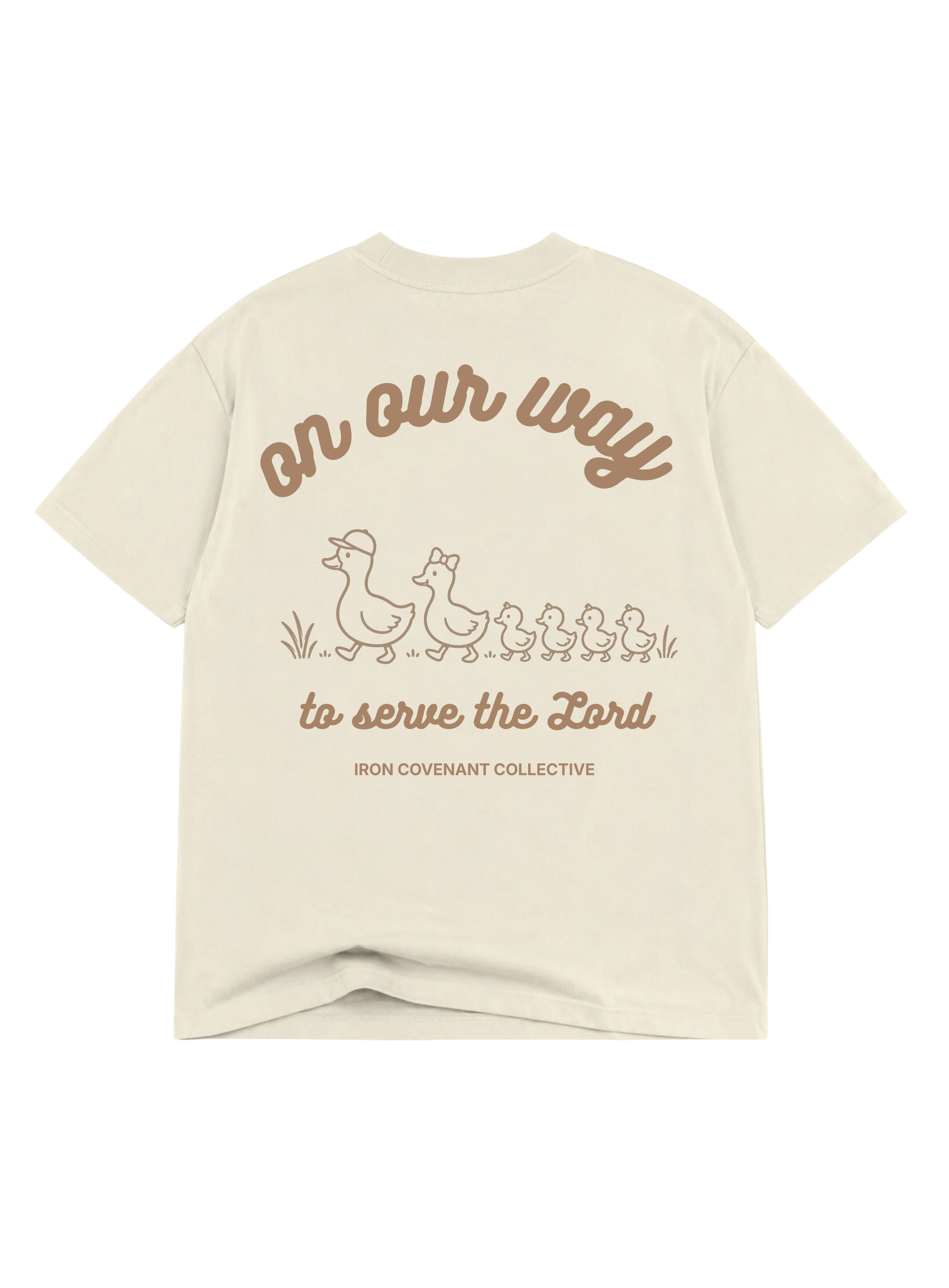 "Me and My House" Oversized Tee - Off White
