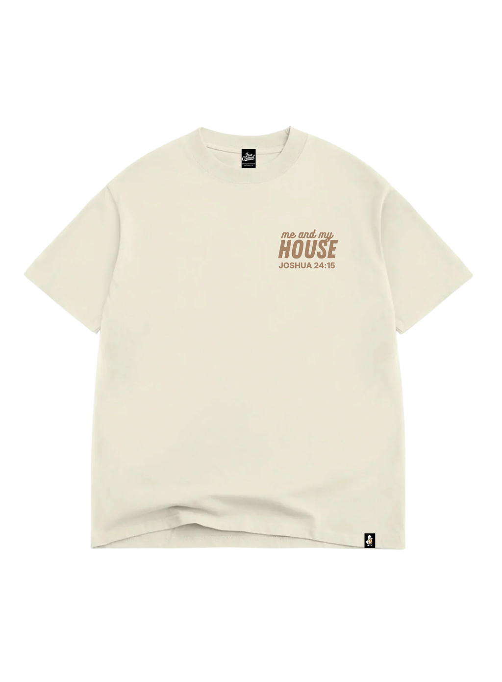 "Me and My House" Oversized Tee - Off White
