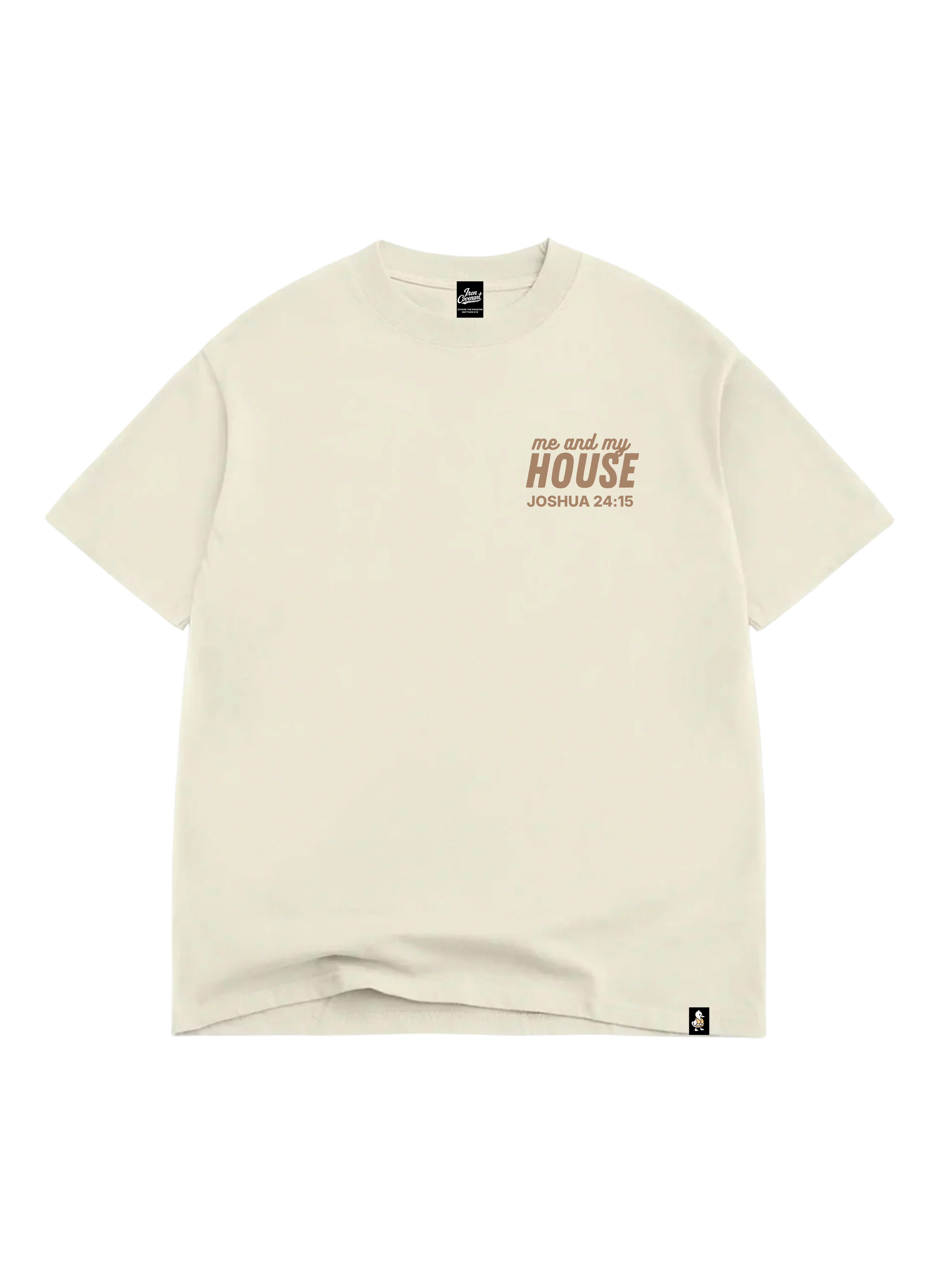 "Me and My House" Oversized Tee - Off White