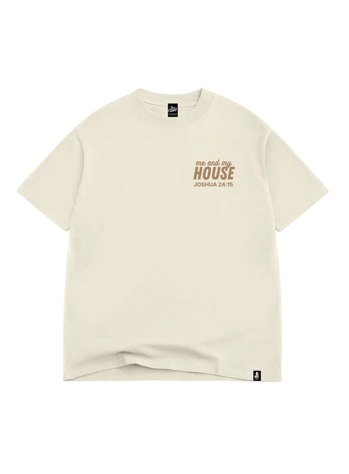 "Me and My House" Oversized Tee - Off White