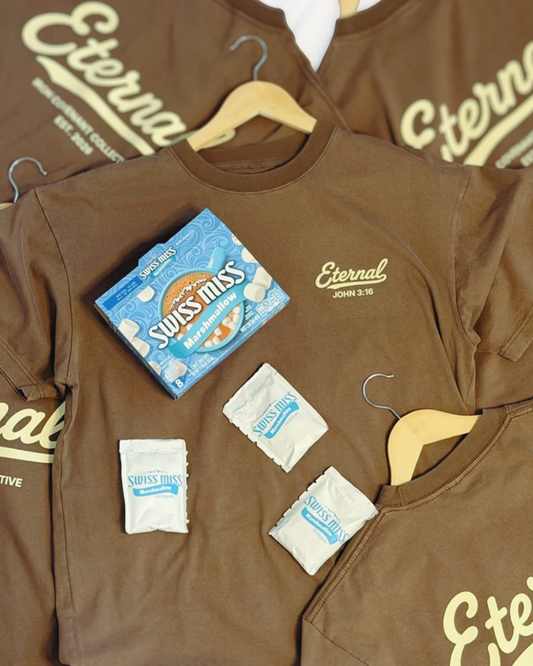 Eternal Life Vintage Tee - "Hot Cocoa"