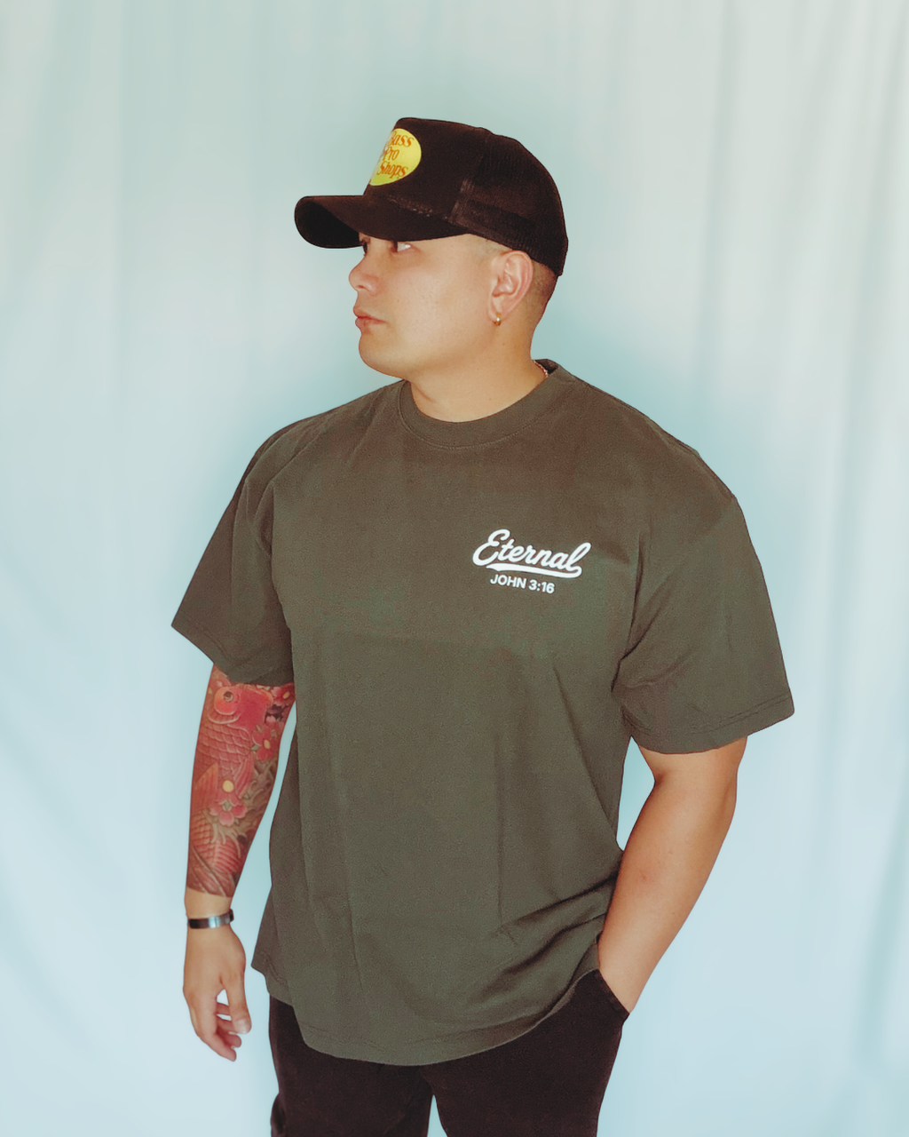 Eternal Life Vintage Tee - "Hot Cocoa"