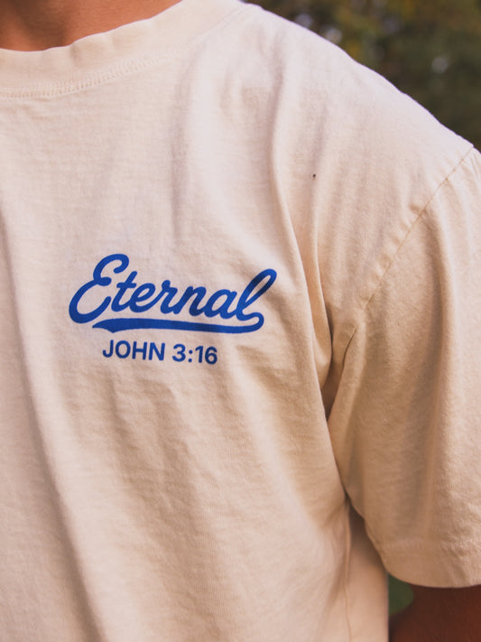 Eternal Life Vintage Tee - Off White
